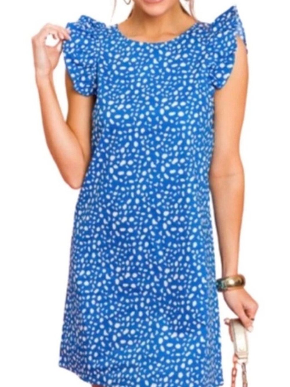 NWT Michelle McDowell Ruffle Dress